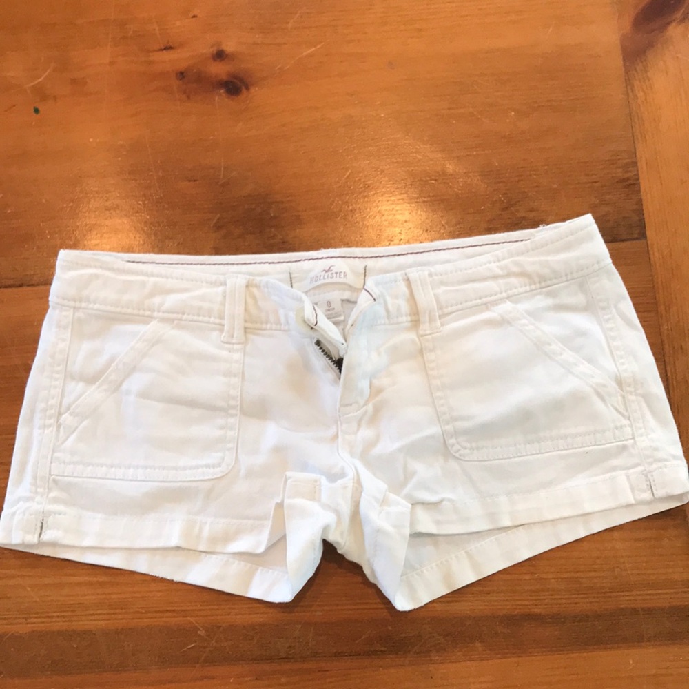 Hollister White shorts